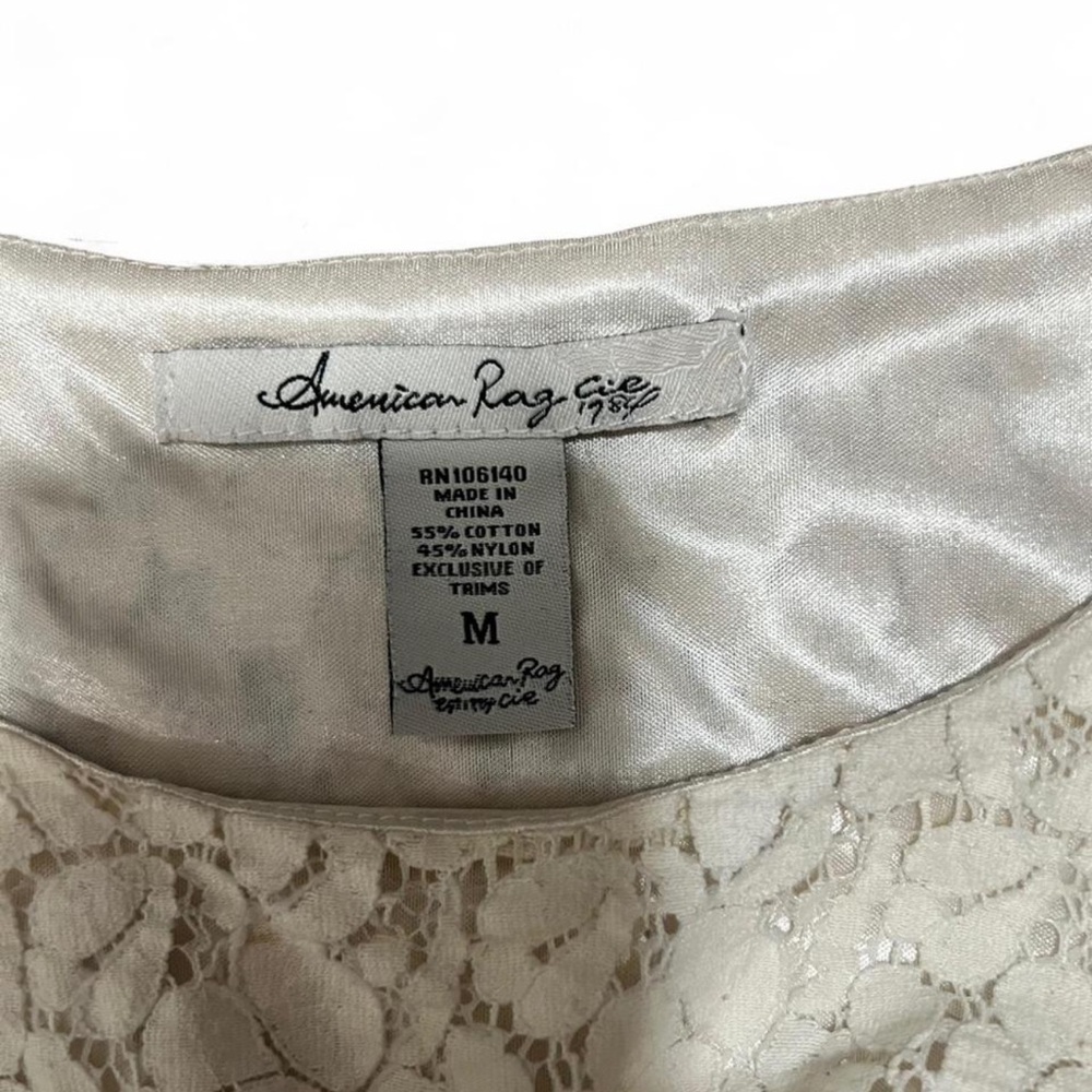 ❗️American Rag Cream Lace Dress - Picture 2 of 4